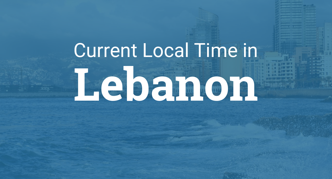 Lebanon time